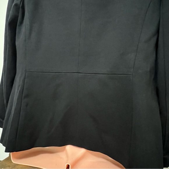 Anne Klein Black Blazer with Gold Lion Head Buttons - Picture 7 of 11